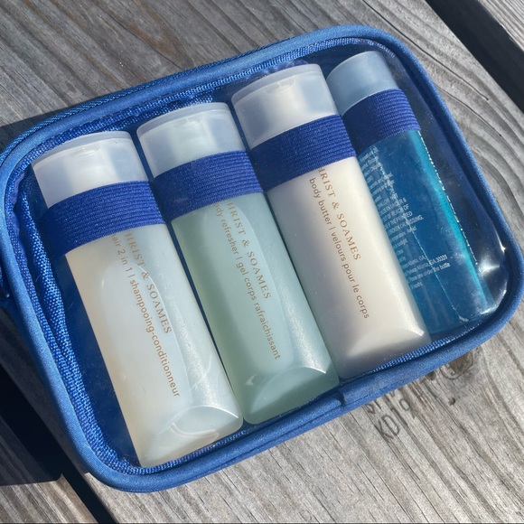 Gilchrist & Soames Travel Set Lot Bundle Pouch 11 Items Shampoo Conditioner Gel - Picture 1 of 4